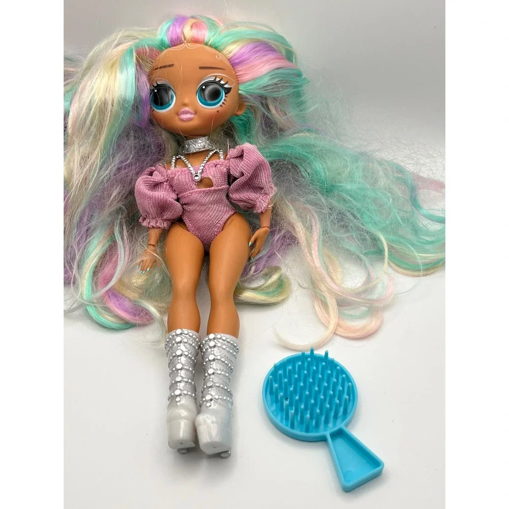 LOL Surprise OMG Remix 2020 Collector Edition Jukebox BB Doll Pink Outfit Brush